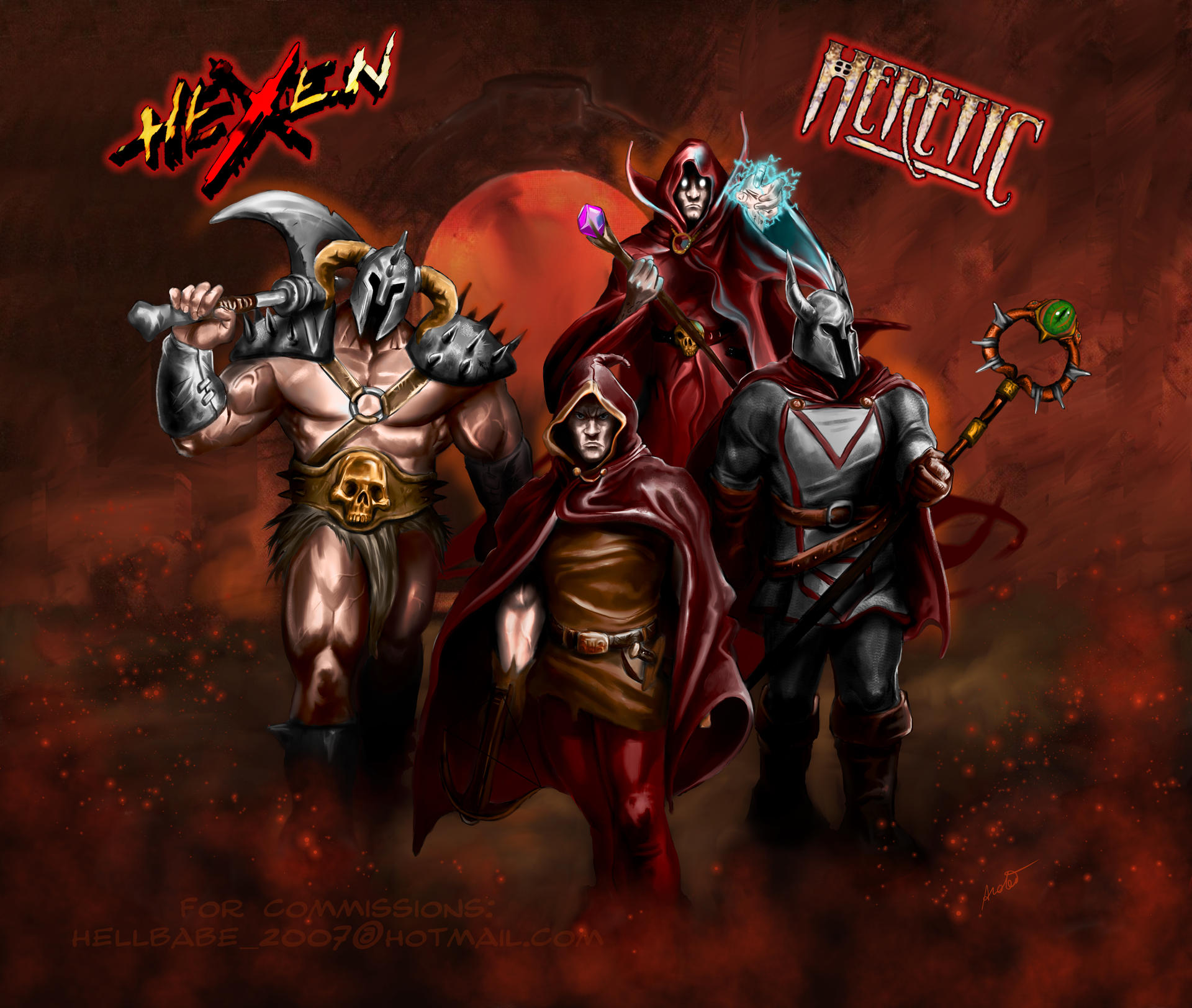 Woc v4.1.1 HEXEN-HERETIC Released file - Wrath of Cronos (Hard ...