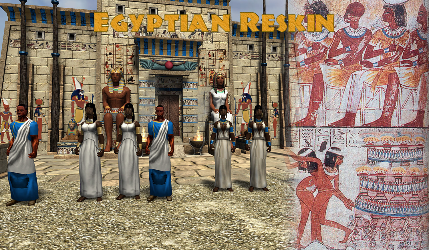 Egyptian Reskin Mod file - ModDB