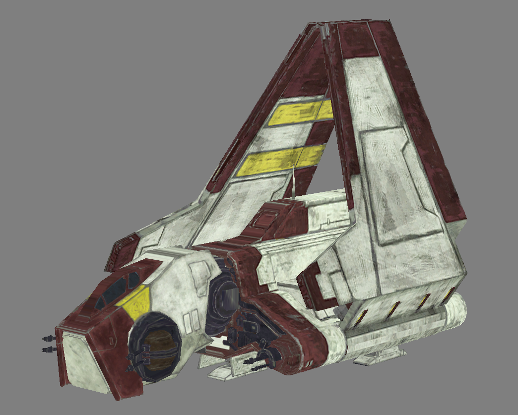 Nu-Class Attack Shuttle prop (for modders) file - Star Wars Conversions ...