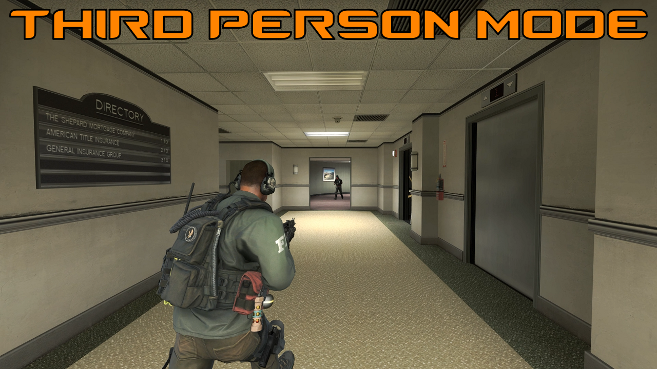 Third Person Mode For Counter-strike: Global Offensive File - Moddb