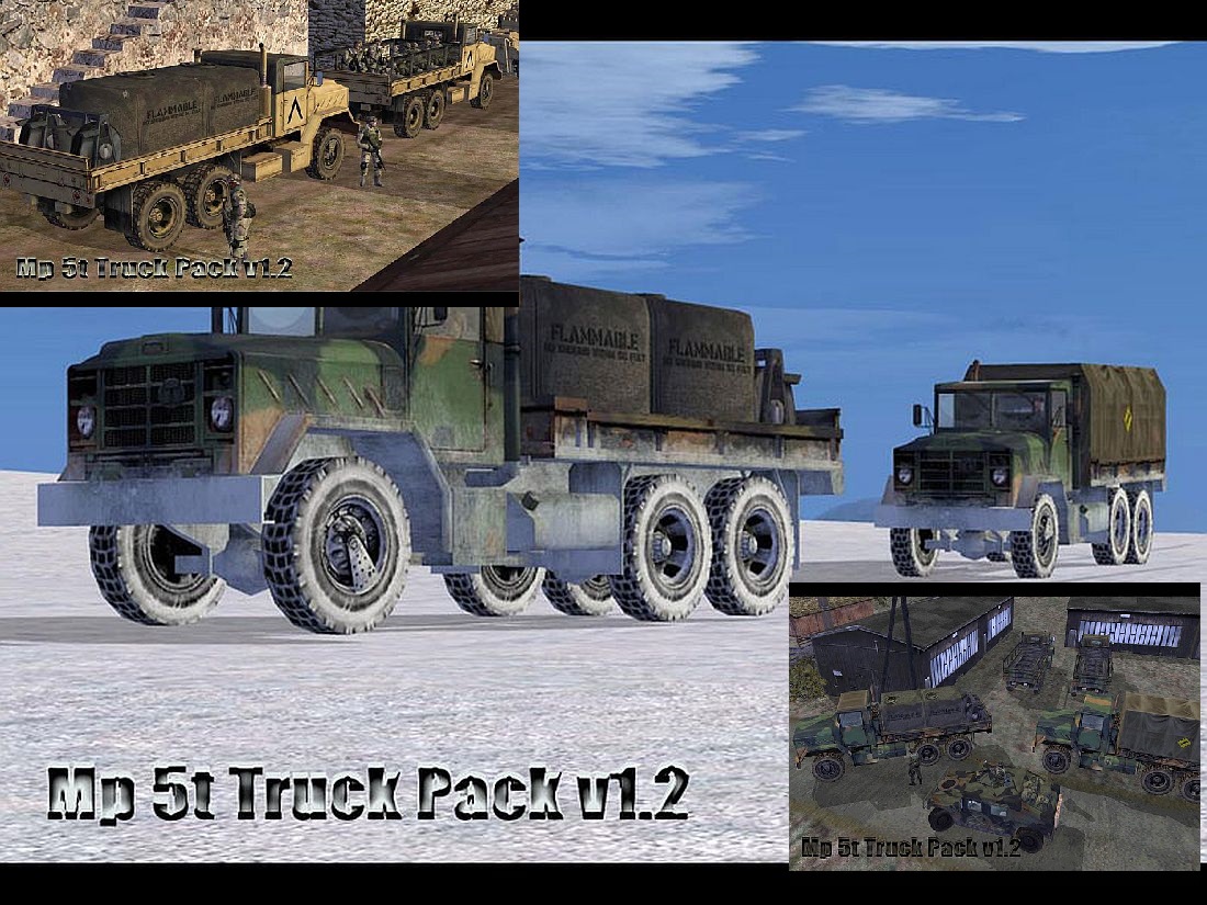 Mp 5t Truck pack v1.2, Ural-375 Truck Addon. V. 1.5 - Operation ...