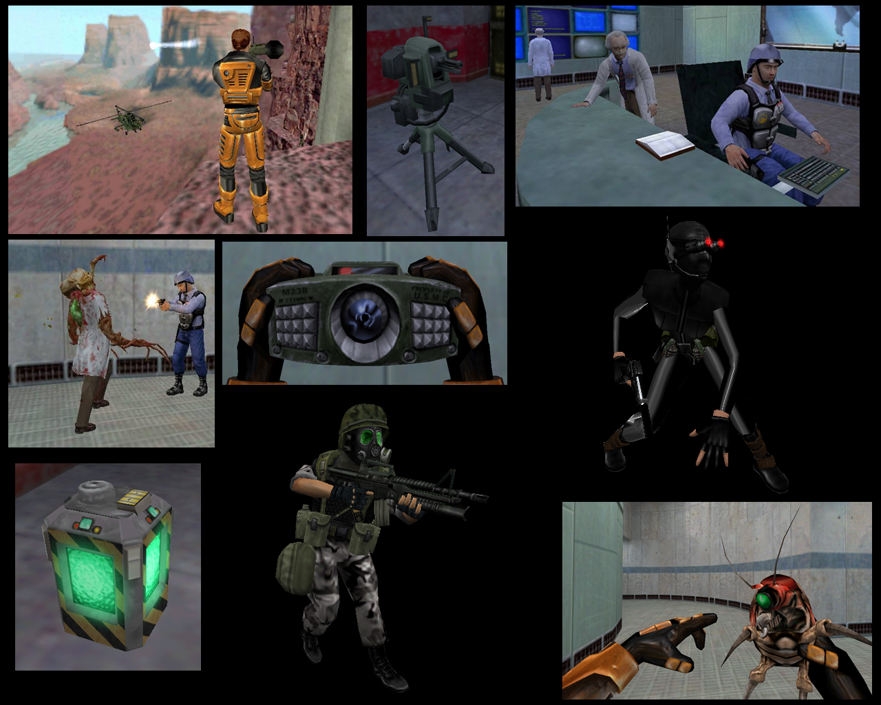 Half-Life HQ Player Models + Team colored + Bonus [Half-Life] [Mods]