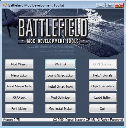 BF42 HOW TO EDIT MENUS, Classic Battlefield Modding Wikia