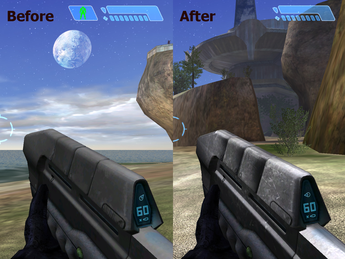 Halo ce graphics models