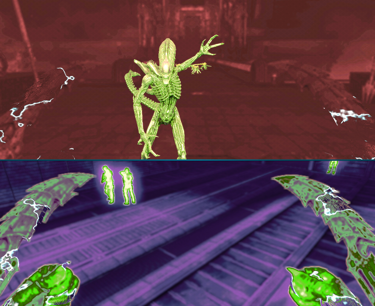 Mintgreen Alien vision addon - Aliens vs. Predator (2010) - ModDB