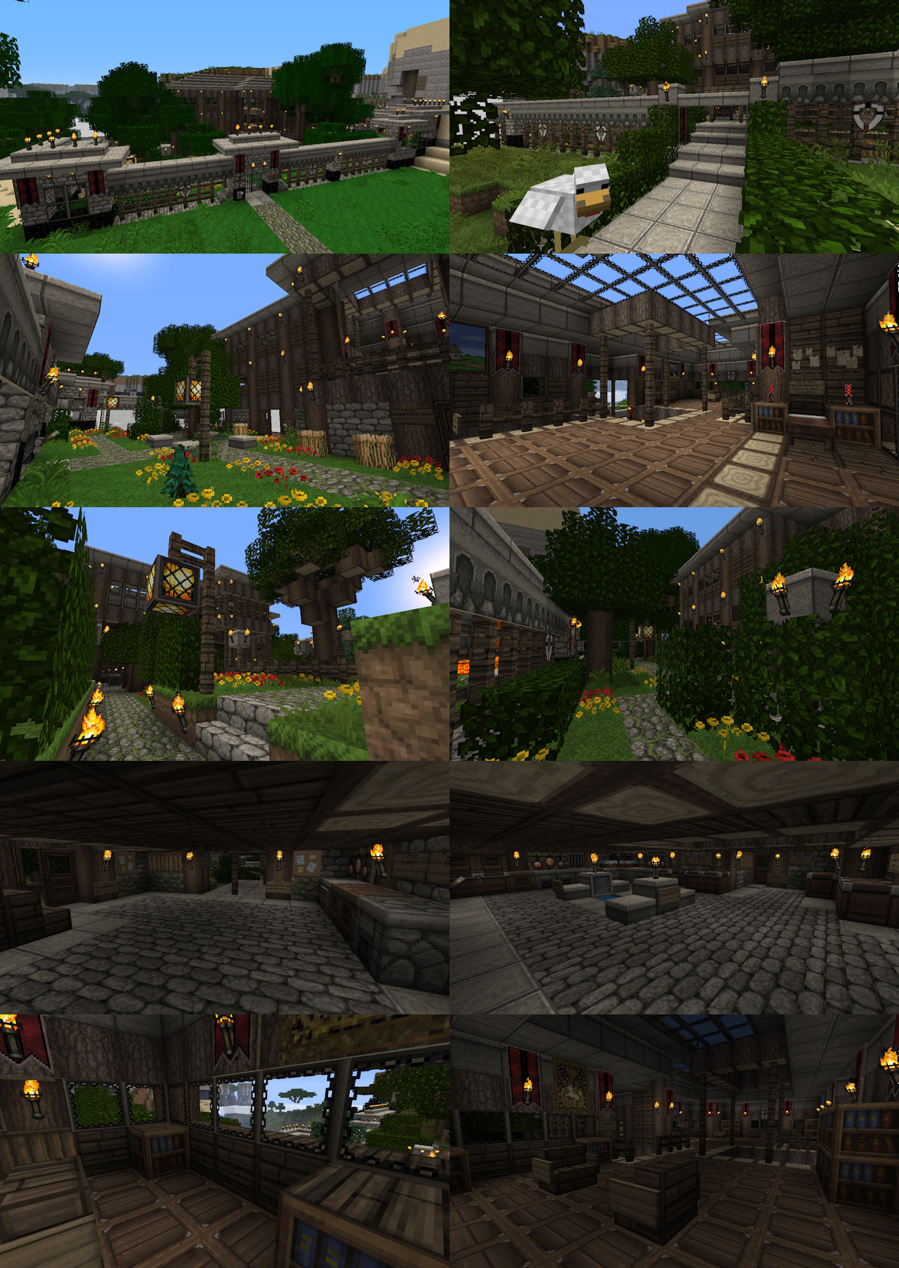 Mansion With Lights 2.0 addon - Minecraft - ModDB