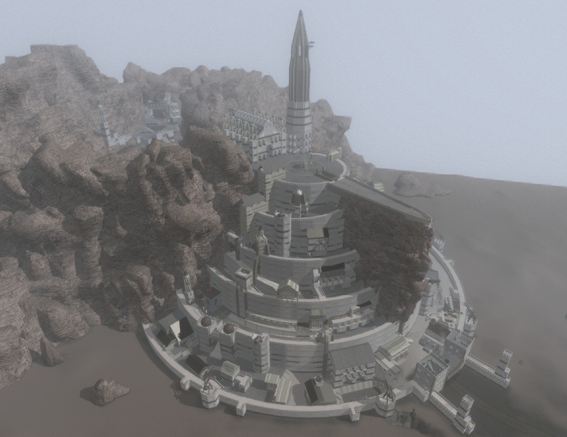 Minas Tirith [Lotr] Minecraft Map