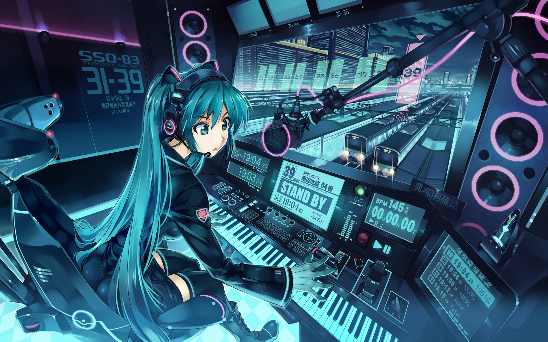 Hatsune Miku Wallpaper by shadowroc on DeviantArt