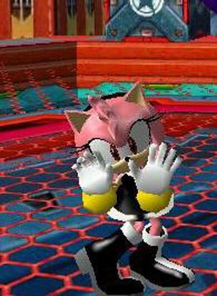 Amy Rose w/NORMAL EYES [Sonic Battle] [Mods]