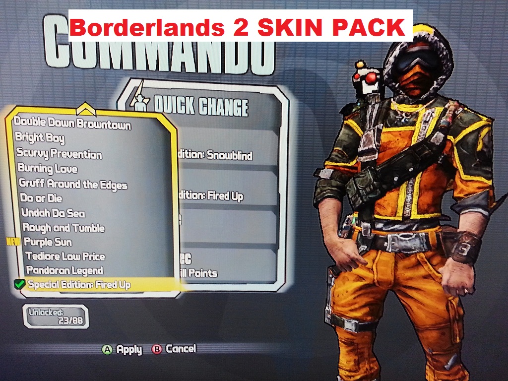 borderlands 2 download skins