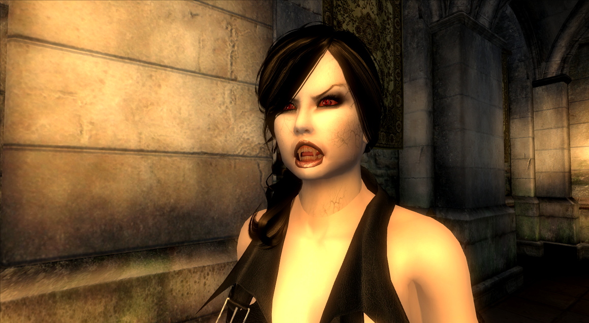Vampire Morph addon - Unholy Darkness mod for Elder Scrolls IV: Oblivion.