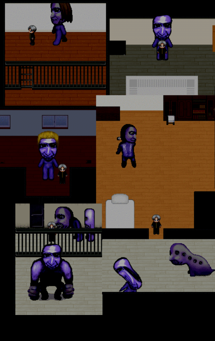 Hiroshi from Ao Oni join the battle!, RPG Maker Games