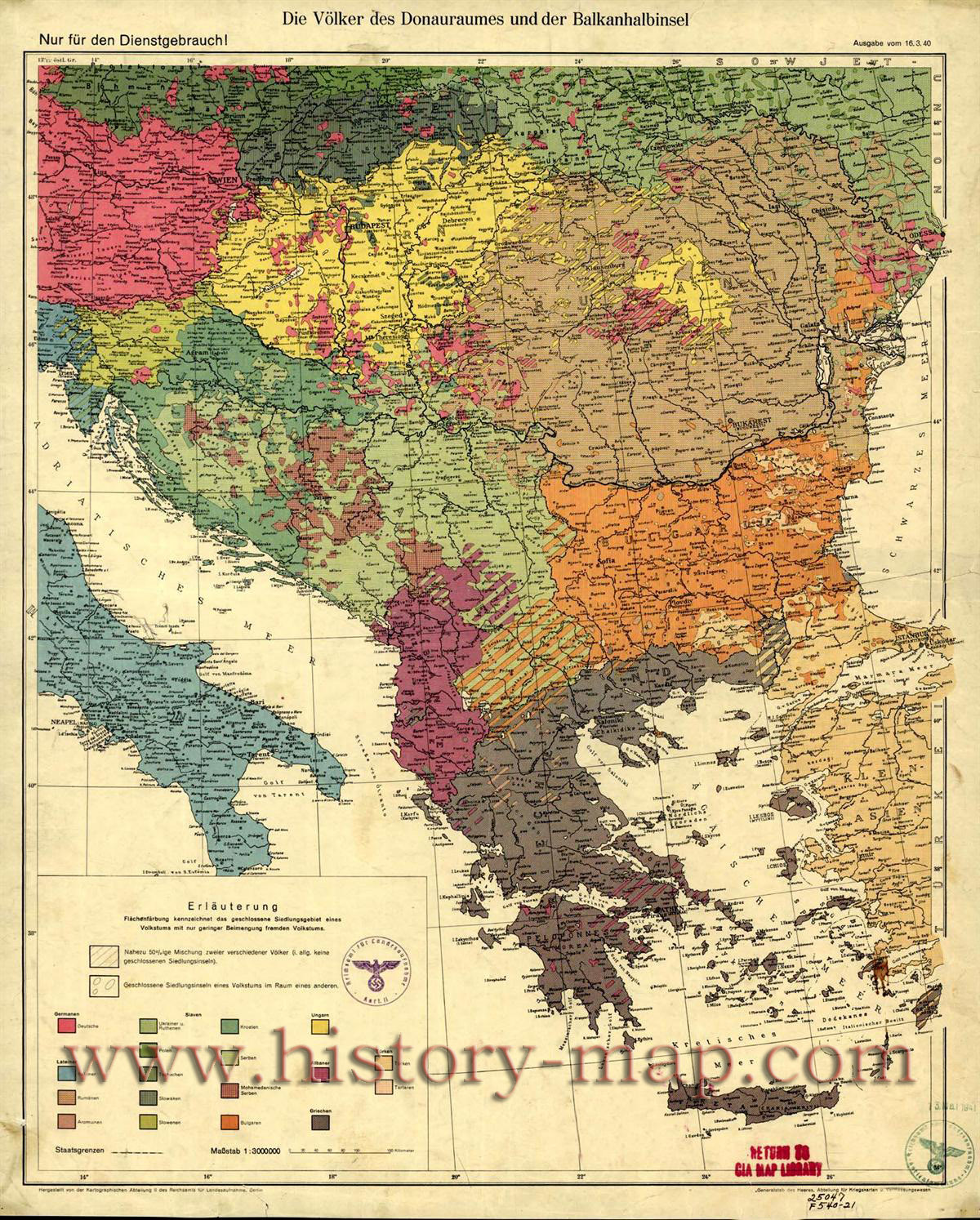 Balkans The Map Of 