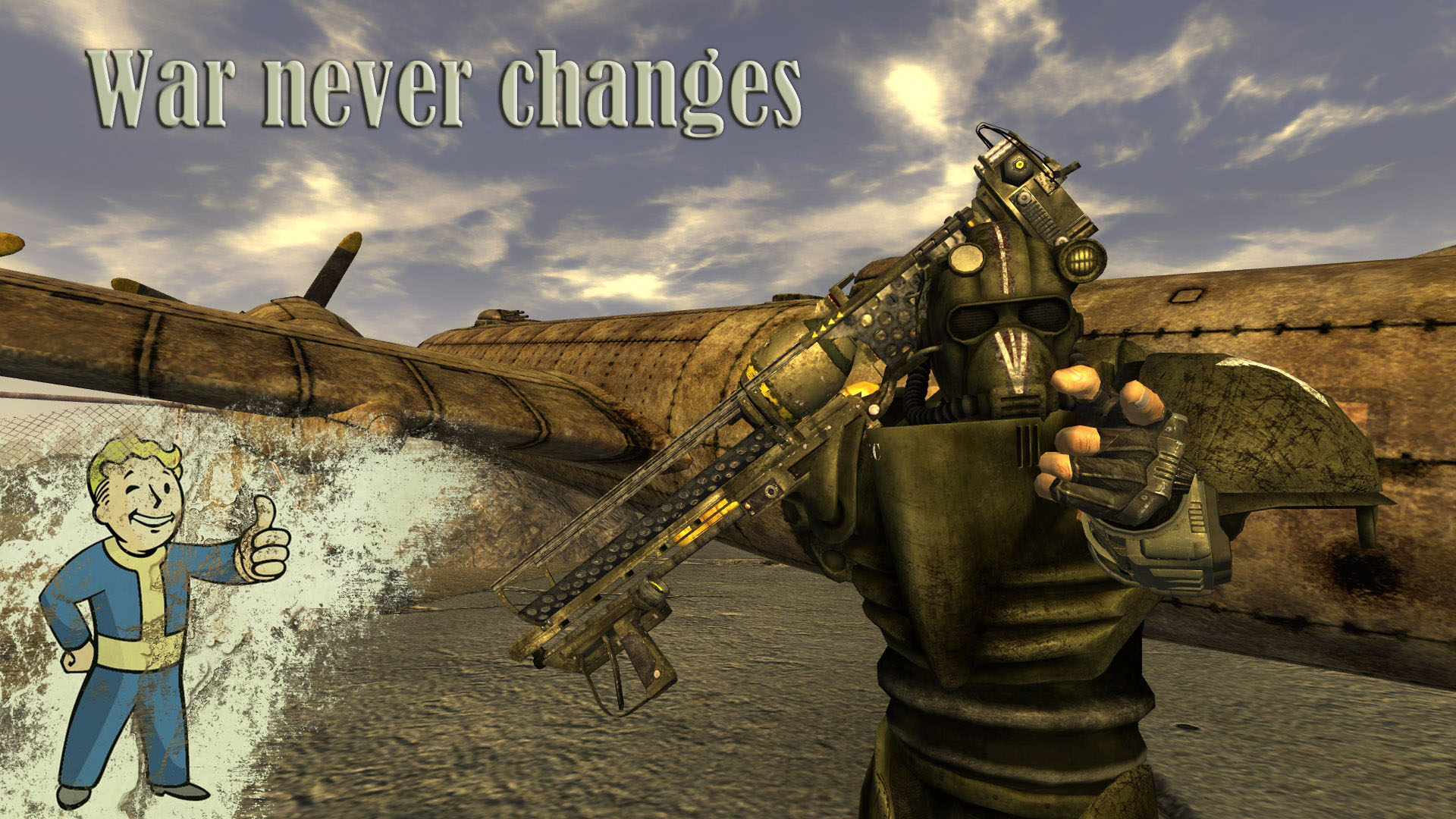 Air Force Power Armor T-57c file - Fallout: New Vegas.