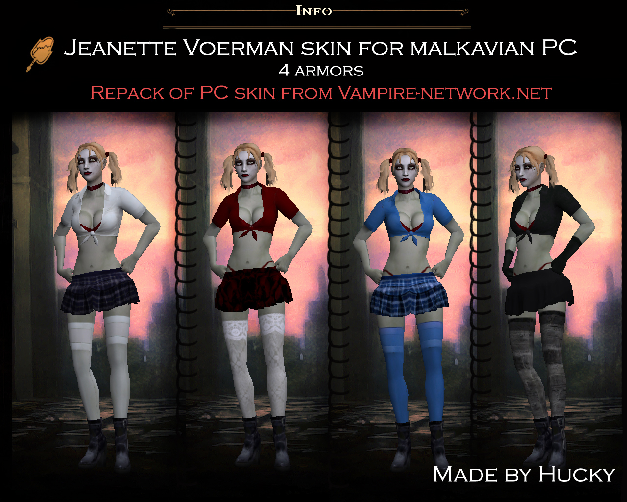 Skins Galore 1 addon - Vampire: The Masquerade – Redemption - Mod DB