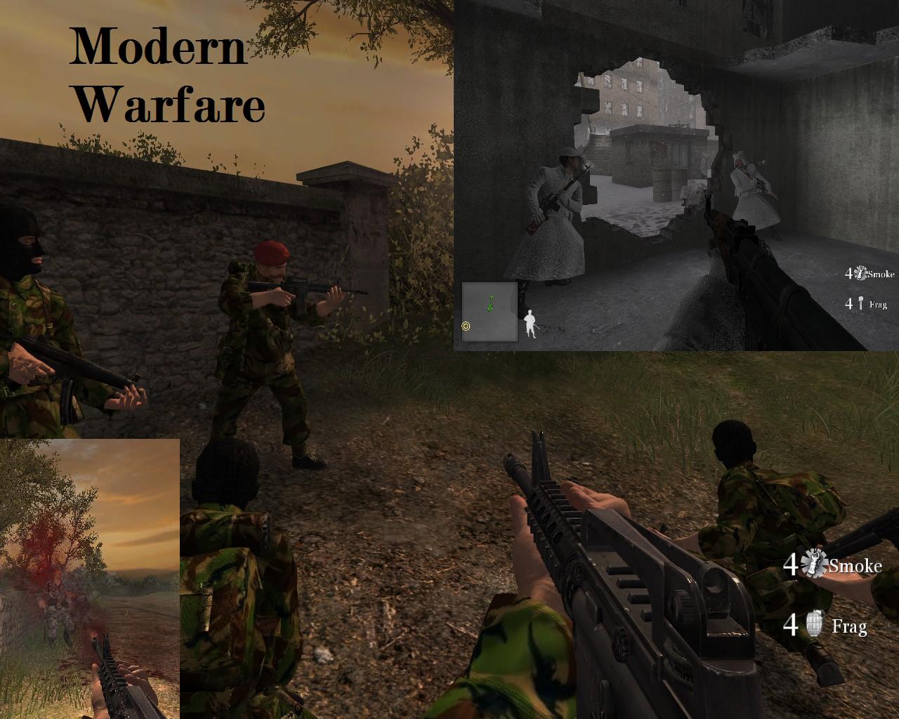 Моды кол оф дьюти 2. Call of Duty 2 Modern Mod. Call of Duty Modern Warfare 2 зомби. Call of Duty 1 моды.