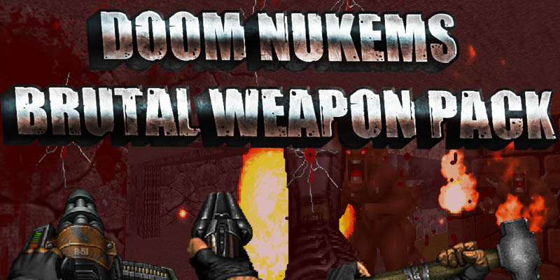 brutal doom weapon pack