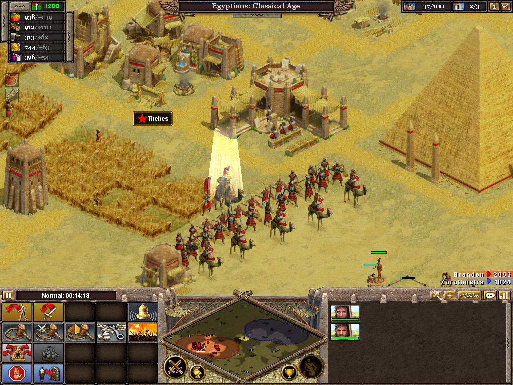 Egyptian Re-Skin Pack addon - Rise of Nations - ModDB