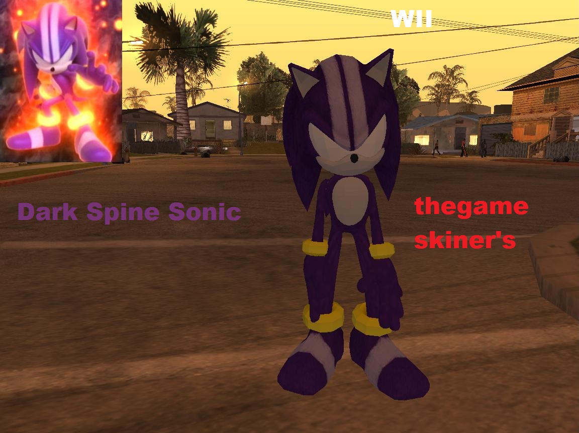 Steam Workshop::Darkspine Sonic (Sonic and the Secret Rings Wii)