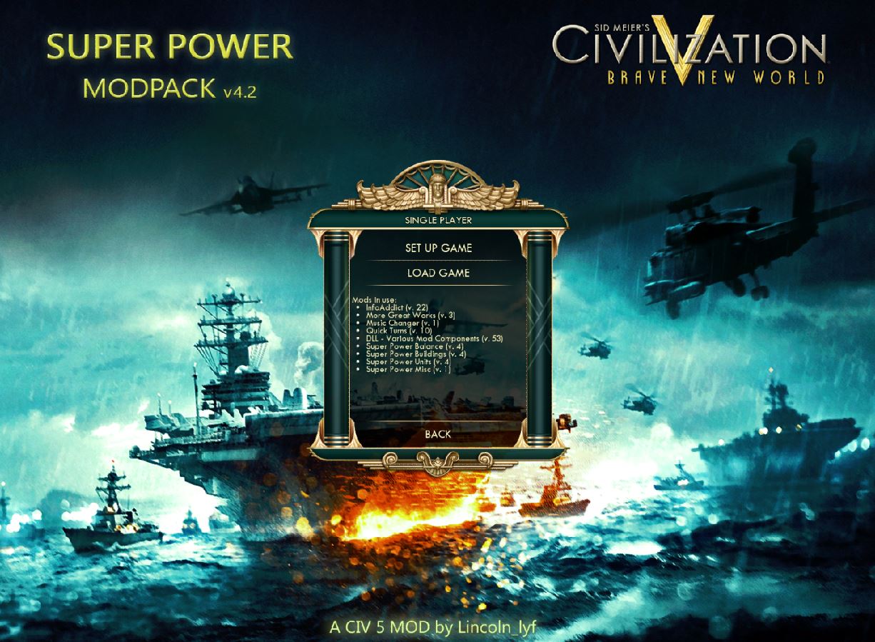 4.2 Update file - Super Power Modpack for Civilization V 