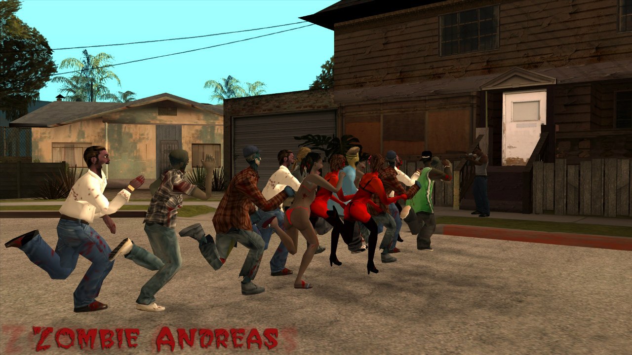 gta sa zombie apocalypse mod