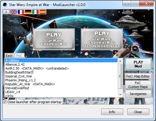 best mods for star wars empire at war
