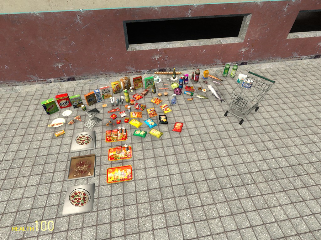 Food and Household items addon - Garry's Mod - ModDB