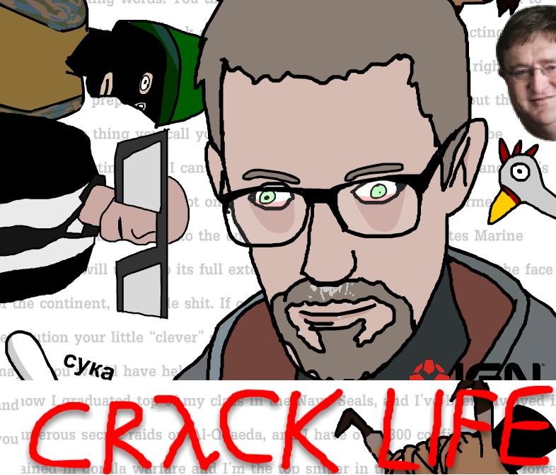 how to install crack life