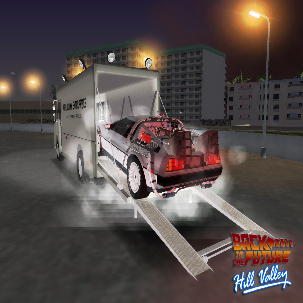 Back To The Future Hill Valley Mod for Grand Theft Auto Vice City