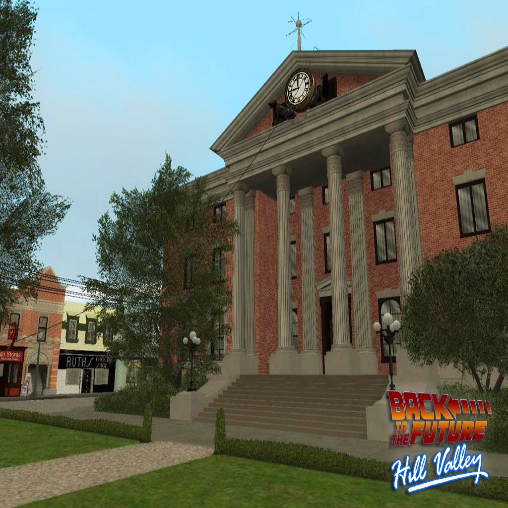 Back To The Future Hill Valley Mod for Grand Theft Auto Vice City