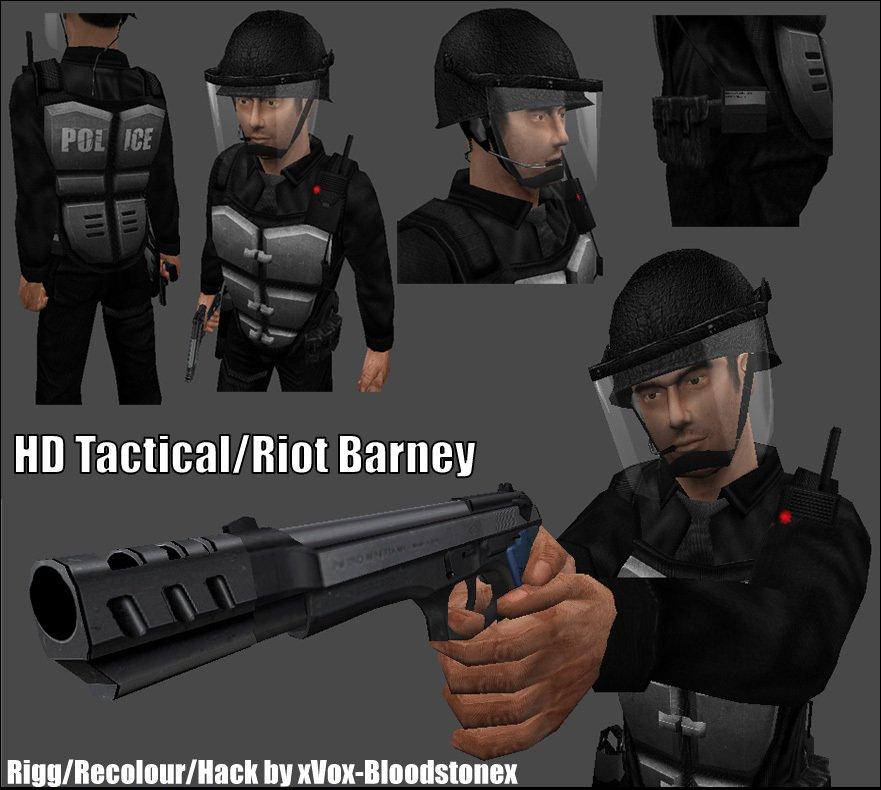 HD Riot Edition Barney Addon - Half-Life - ModDB