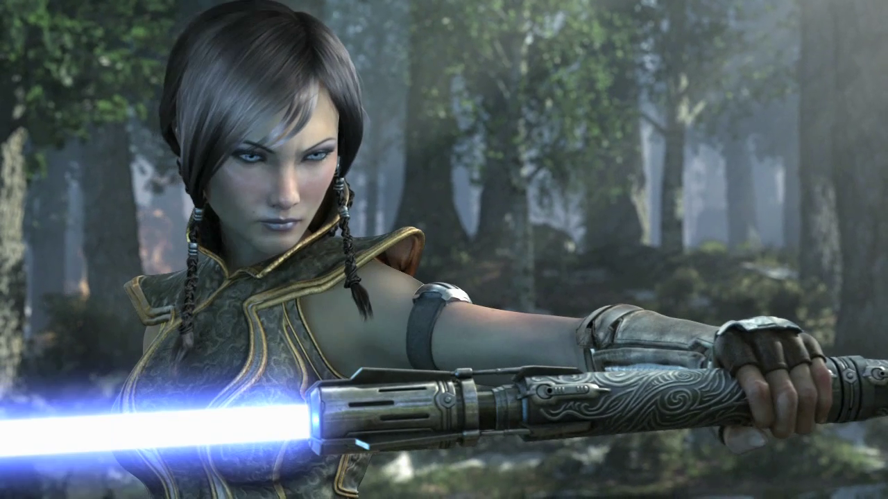 Satele Shan from SWTOR. 