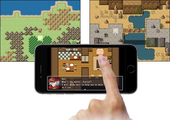 RPG Maker MV Feature Mouse And Touch Input Support