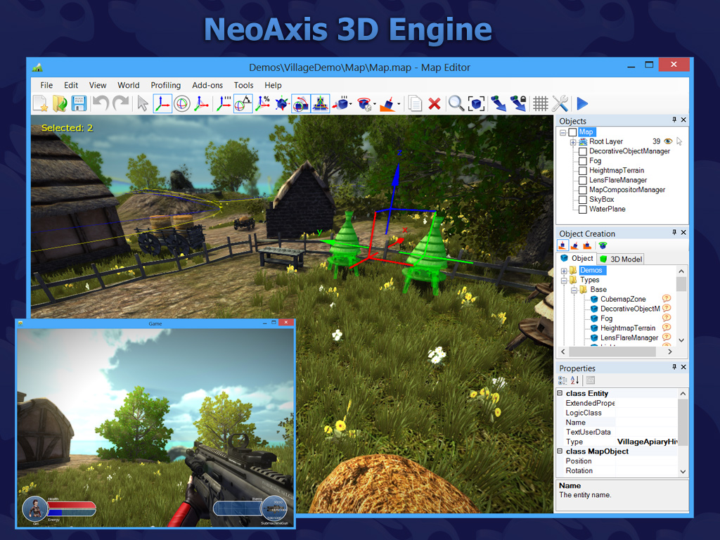neoaxis 3d