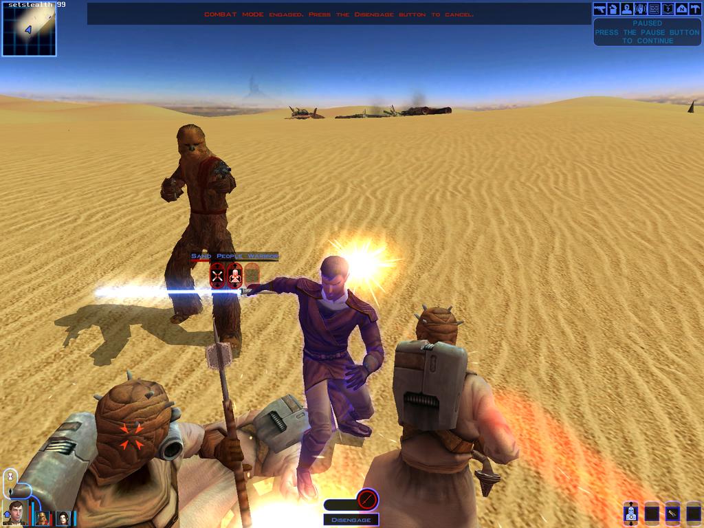 In-game shot image - Star Wars: Knights of the Old Republic.
