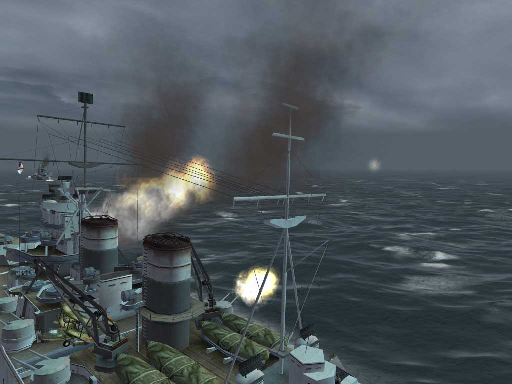 King George V opens fire! image - Silent Hunter III - ModDB