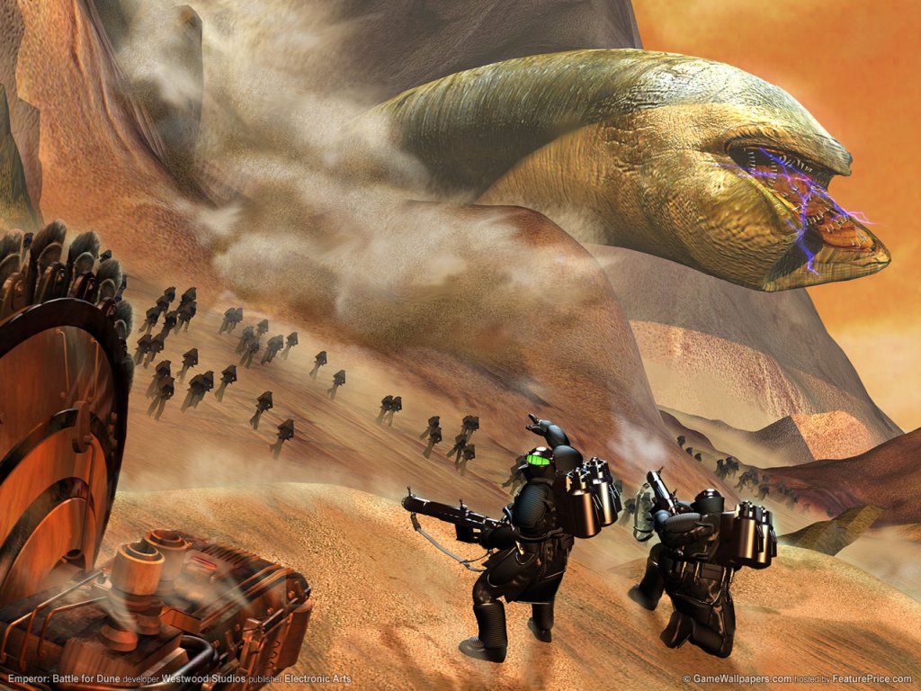 Sandworm image - Battle for Dune: War of Assassins - Mod DB