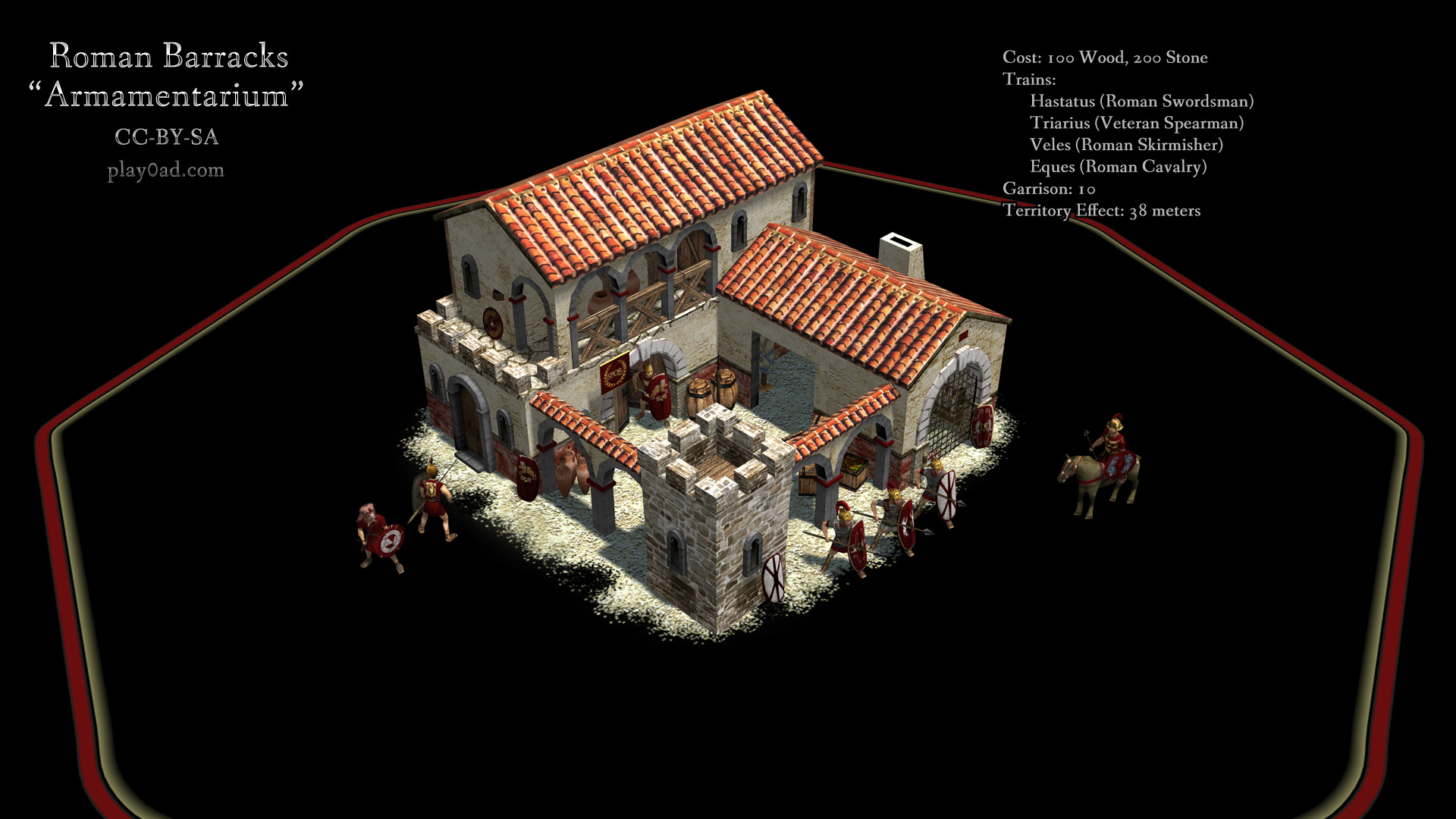 Roman Barracks image - 0 A.D. Empires Ascendant.