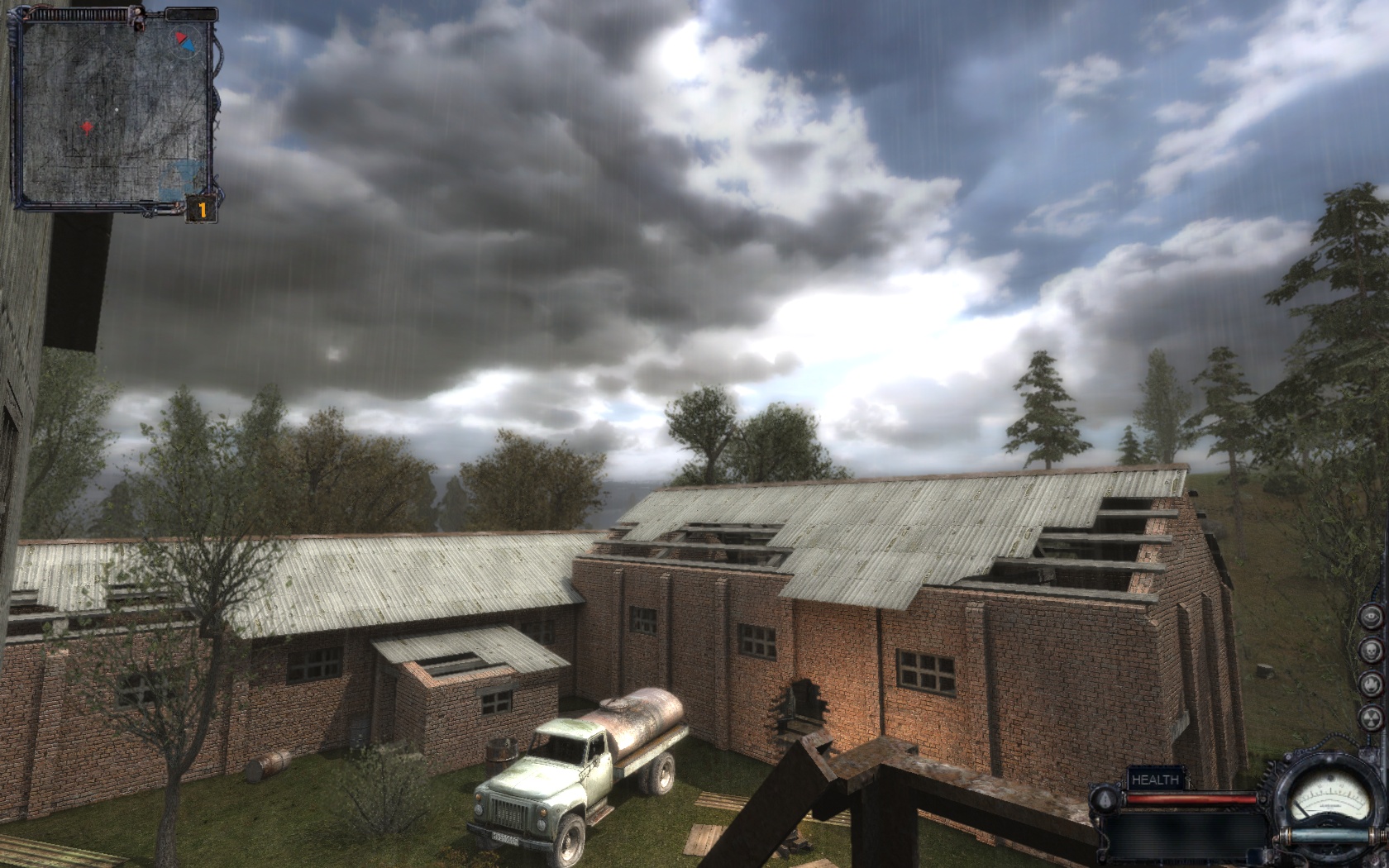 Stalker clear sky modern mod вылет