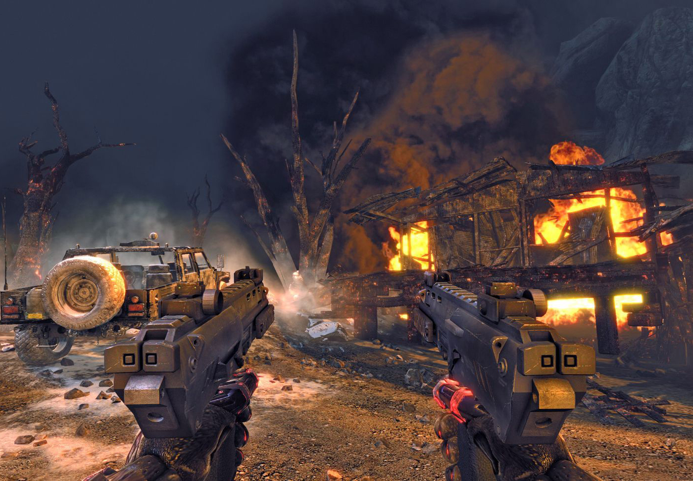 In-game image - Crysis Warhead.