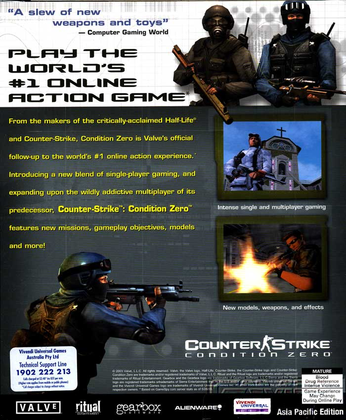 play counter strike online condition zero