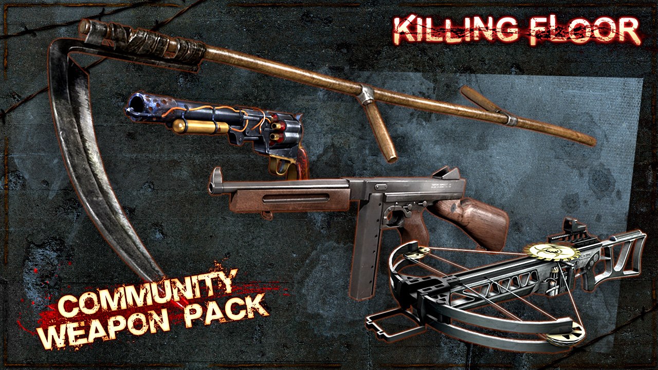 Community Weapons Pack for only $7.99!