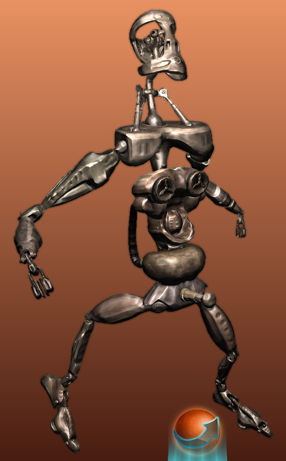 Robot (rendered in xNormal)