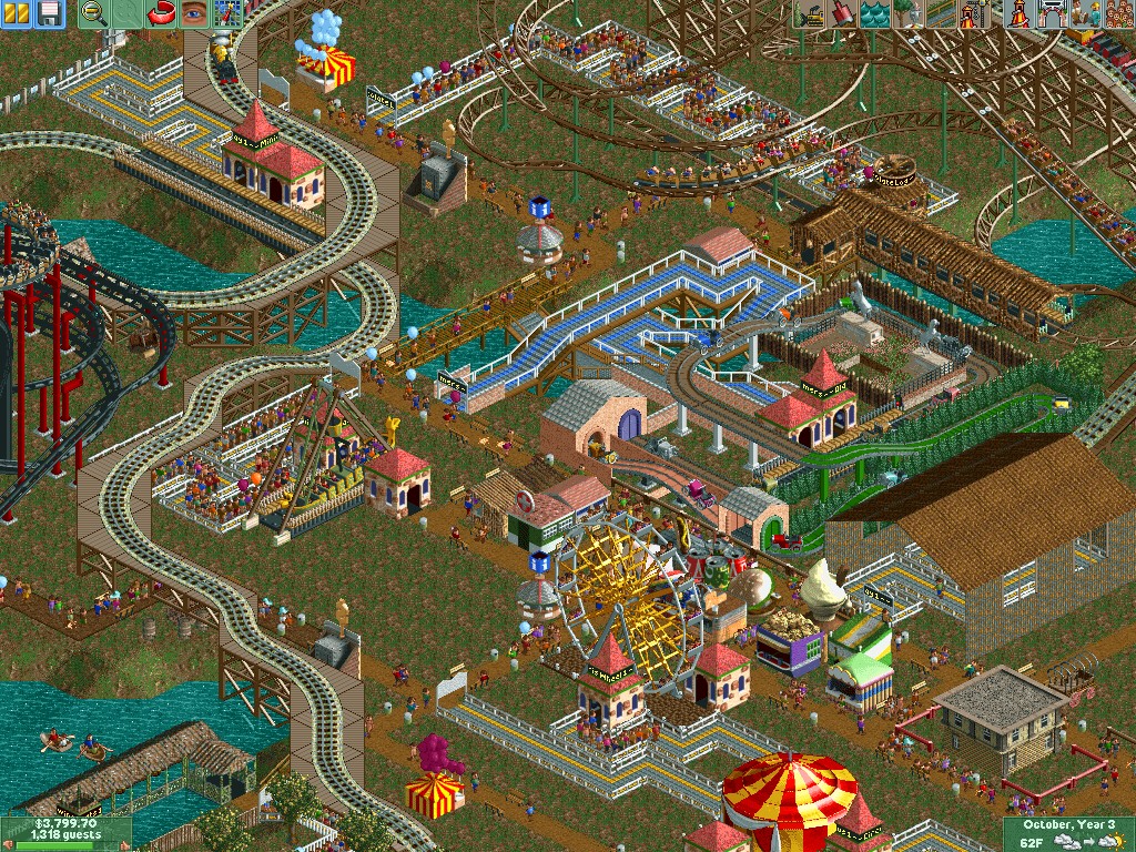 Screenshot image - RollerCoaster Tycoon 2 - Mod DB