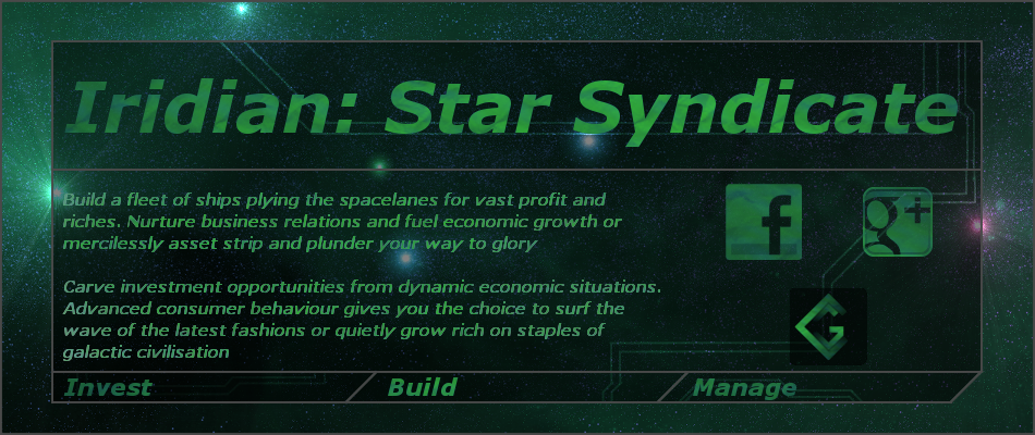 Iridian: Star Syndicate IndieDB Summary Banner