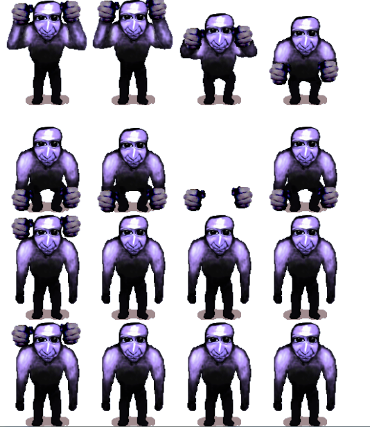 Ao Oni Sprite Animation 