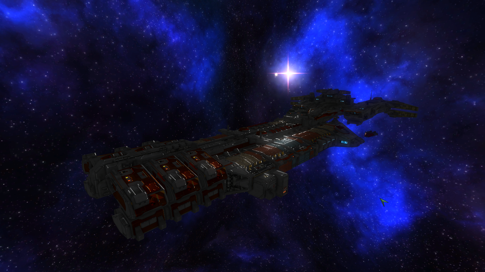 star wars mining ship
