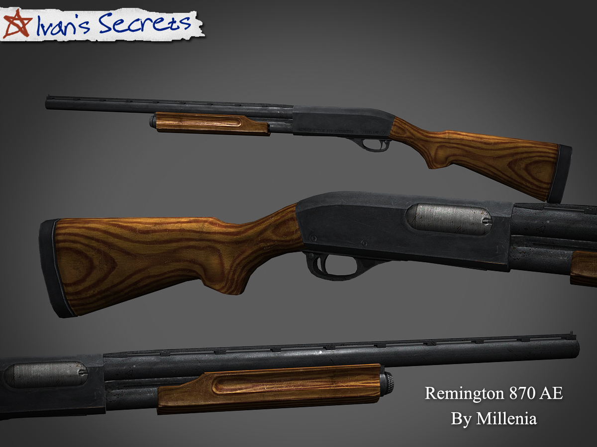 Remington 870AE image - Ivan's Secrets - ModDB