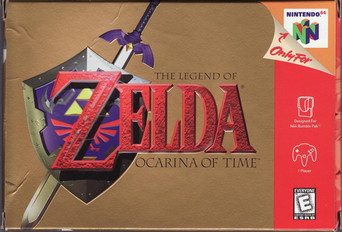 ocarina of time cover art