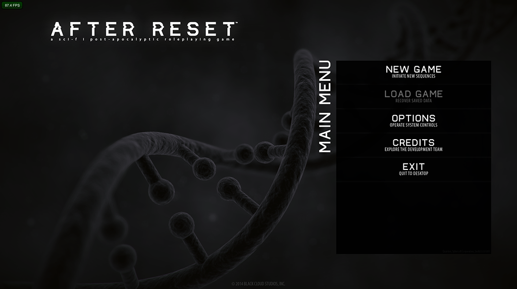 After reset перевод. РПГ главное меню. Indie games main menu. Annekee - main - menu. Main menu rf2.